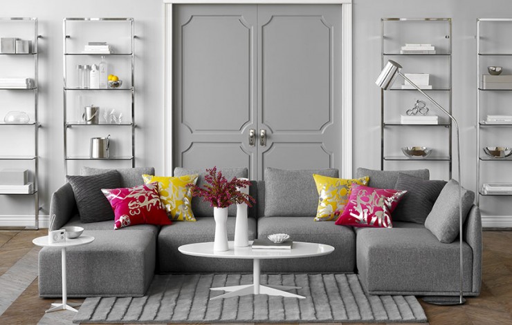 Cinza é tendência para uma decoração moderna e democrática Cinza é tendência para uma decoração moderna e democrática