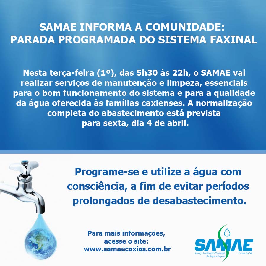Samae Informa: Parada do Sistema Faxinal