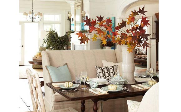 Folhas secas dão ar personalizado à decoração gastando pouco Folhas secas dão ar personalizado à decoração gastando pouco